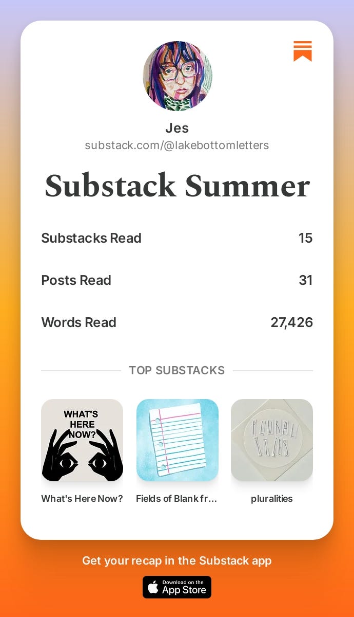 My Substack Summer Unchained Scribe - Mobile Minimal Pictures for Desktop