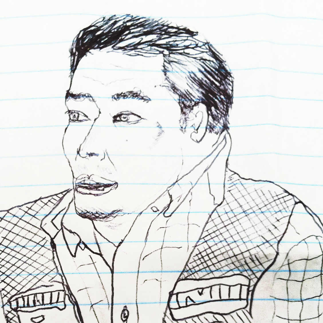 Alejandro Díaz Santis / Dibujo: Sari Dennise