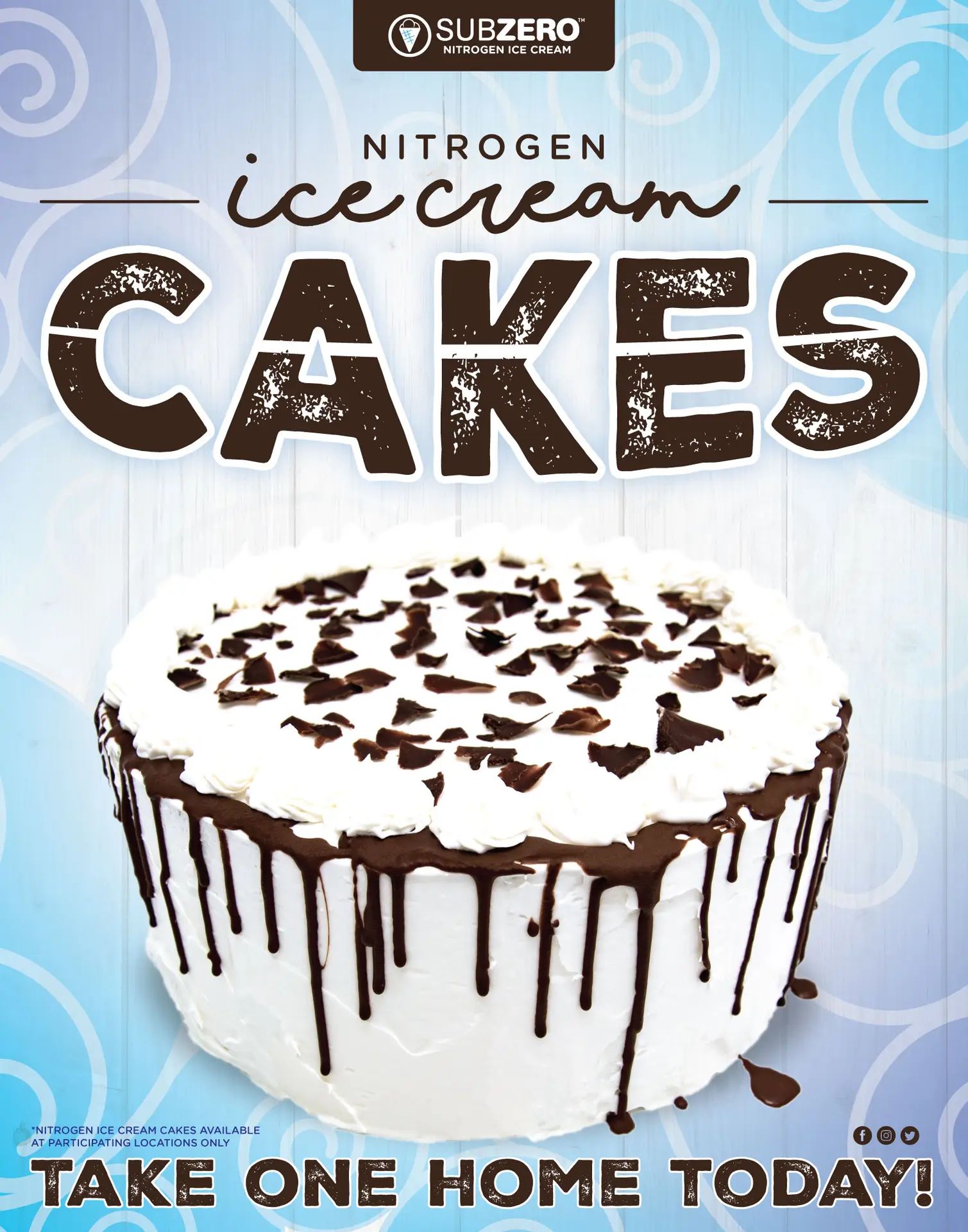 Front Window Cling Choco