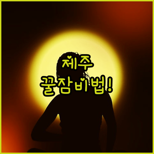 공항 5분 거리 제주 호텔에서 비행기 소음 없이 잠드는 비법