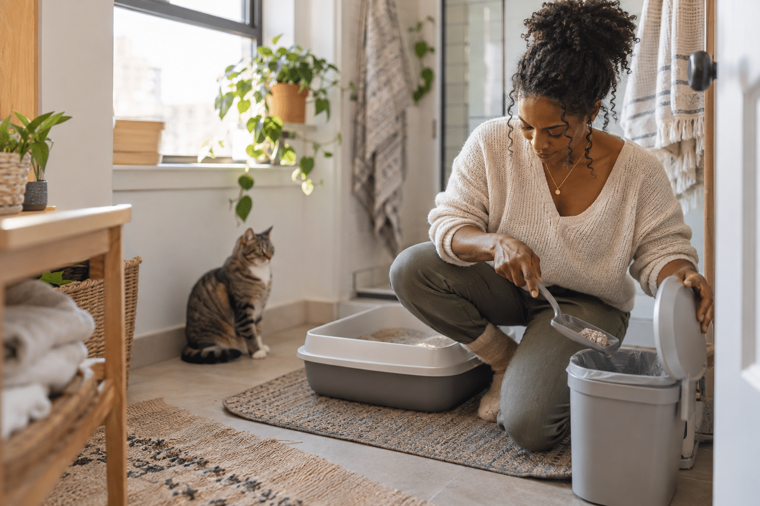 How to Stop Litter Box Odors in Your Home