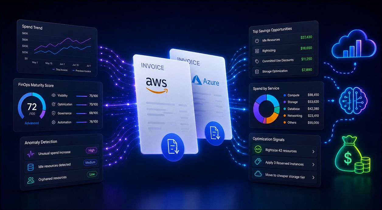 Invoice Intelligence for Cloud Cost Visibility in Five Minutes
