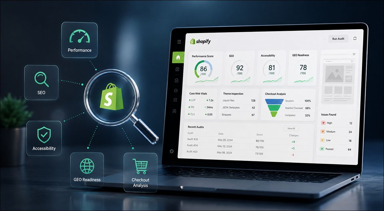Trace Lens Shopify Store Audit Tool for Storefront Diagnostics