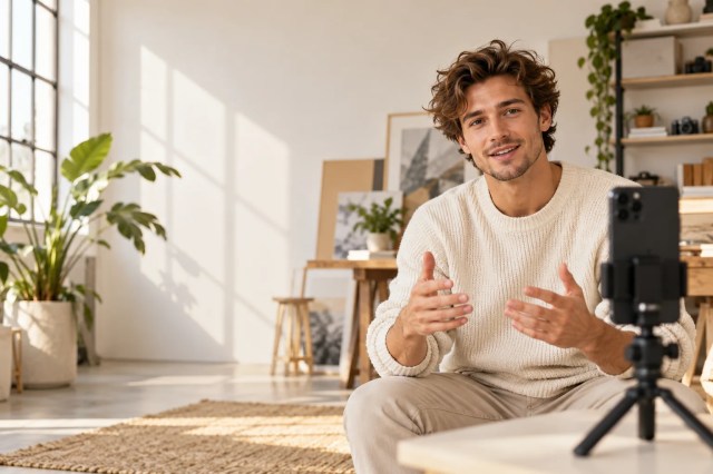 Male creators - wellness product partnership for online creators