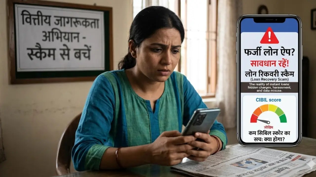 इंस्टेंट लोन ऐप स्कैम का सच और सिबिल स्कोर