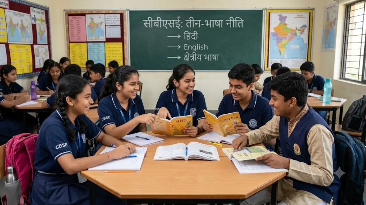 सीबीएसई तीन-भाषा नीति