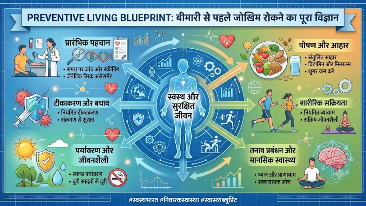 Preventive Living Blueprint: बीमारी से पहले जोखिम रोकने का पूरा विज्ञान