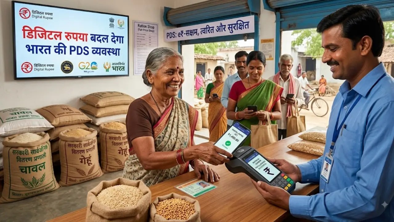 डिजिटल रुपया बदल देगा भारत की PDS व्यवस्था