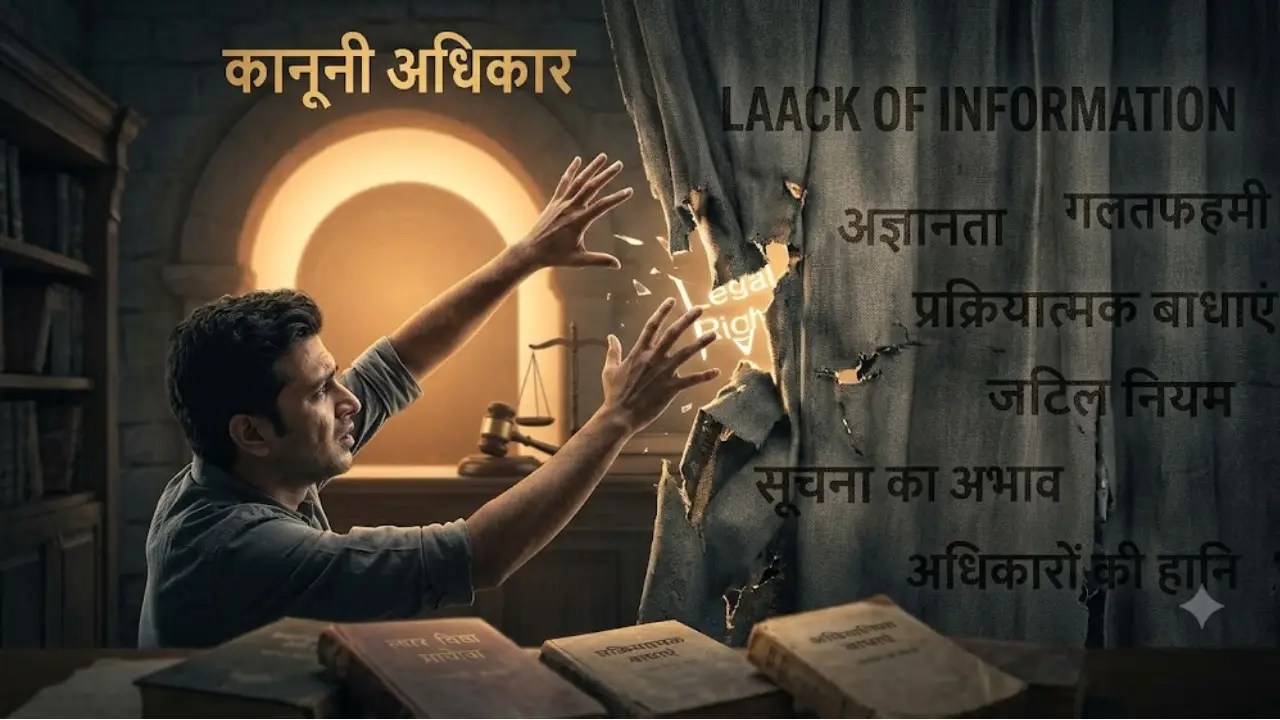 जानकारी की कमी कैसे आपके कानूनी अधिकार छीन रही है
