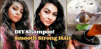 DIY Shampoo for Shiny, Silky, Long, and Smooth Strong Hair