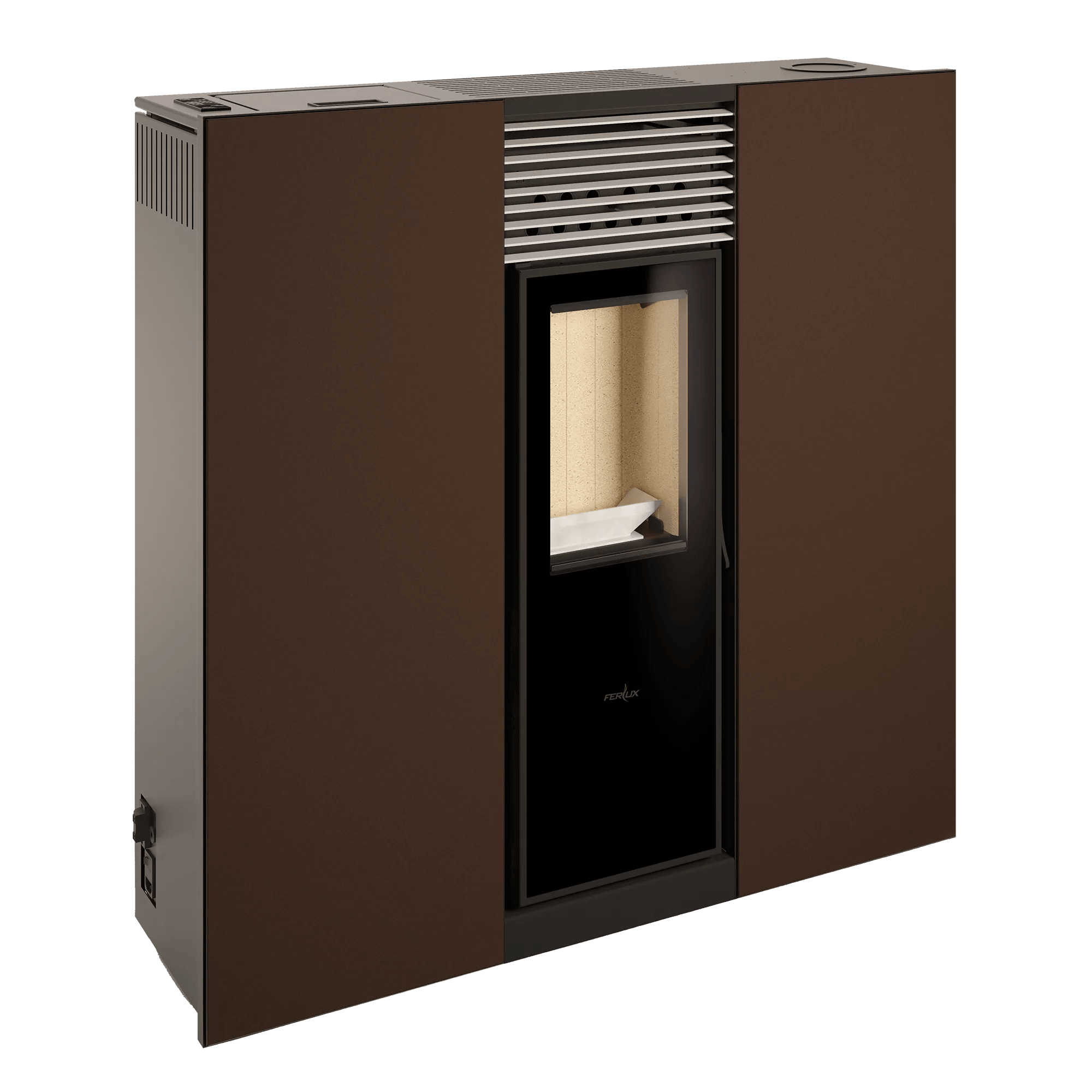 estufa de pellets phoenix steel canalizable