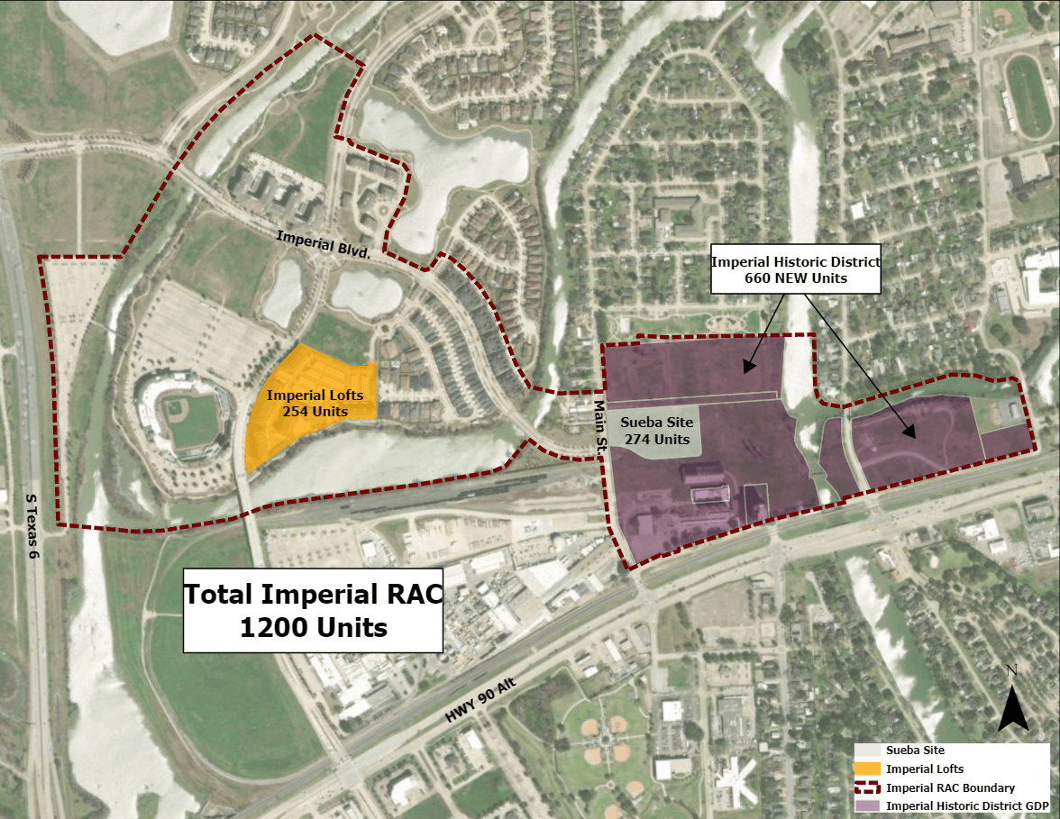An update on where Sugar Land is with the Imperial Historic District