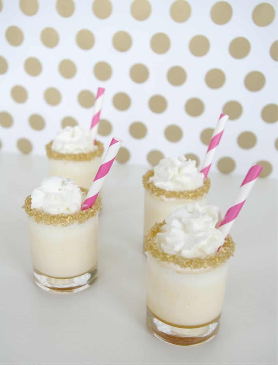 The Best Salted Caramel Milkshake Shots Recipe - Sugar & Cloth Recipes