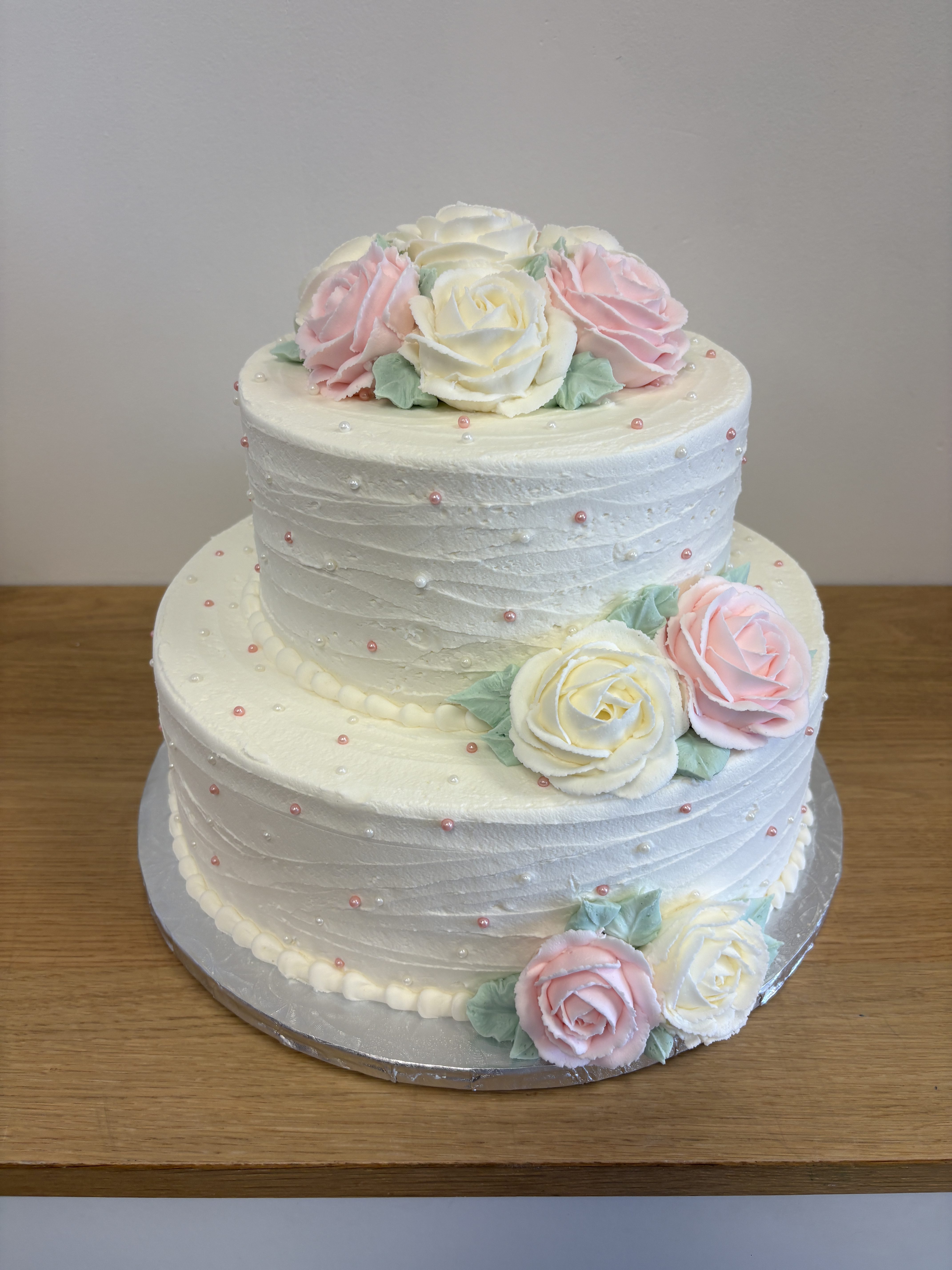 Pastel Buttercream Roses
