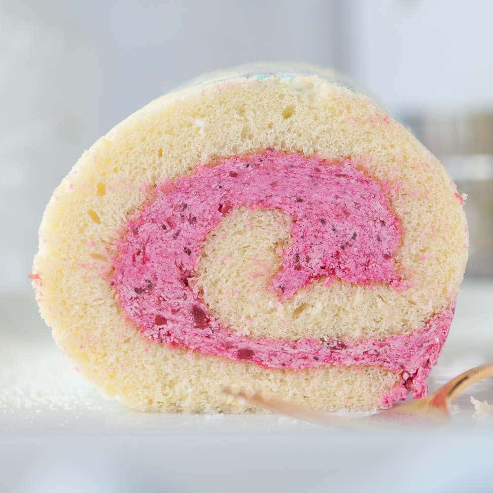 pics Pink Strawberry Swiss Roll roll cake recipe