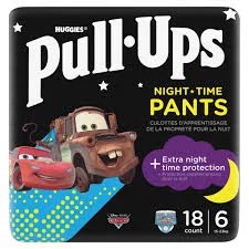 Huggies Pull Ups Night Time 18 Pants (Boys)