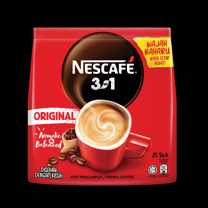 Nescafe Original 3 in 1 (25 Sachets) Sugar World Sri Lanka