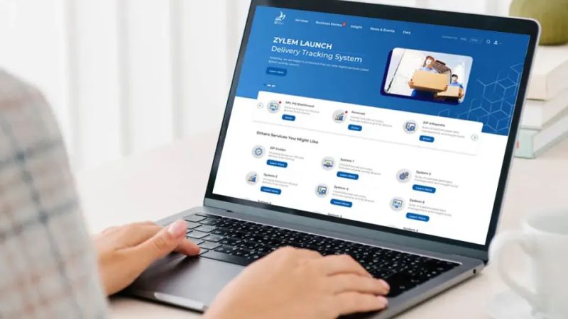 Apl One Click Digital Services Platform - Professional Gradient Illustration - High Resolution