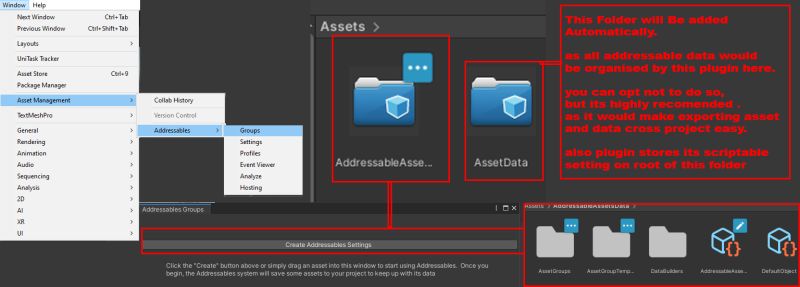 Set Up Unity Addressable Addressable Manager - Nature Patterns - Professional Mobile Collection