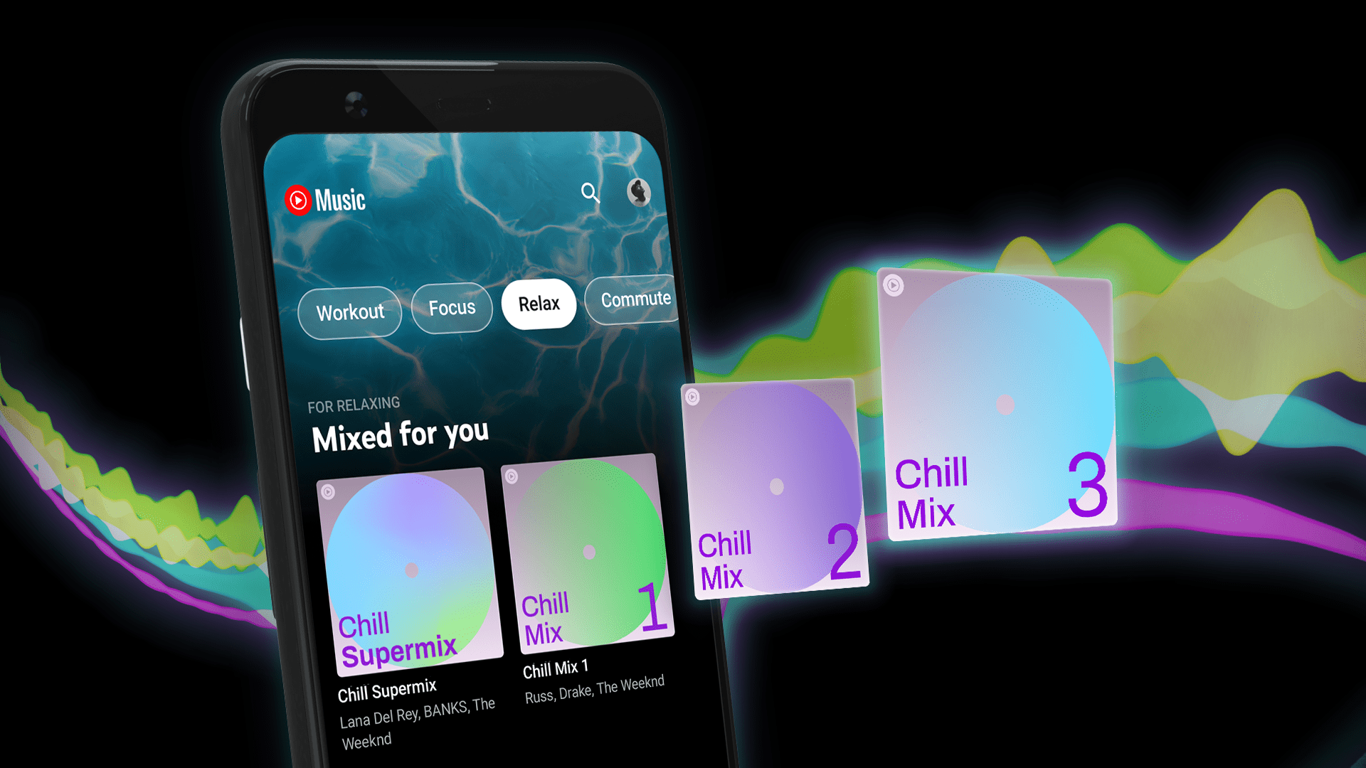 YouTube Music 將提供更多生活情境相關的主題合輯