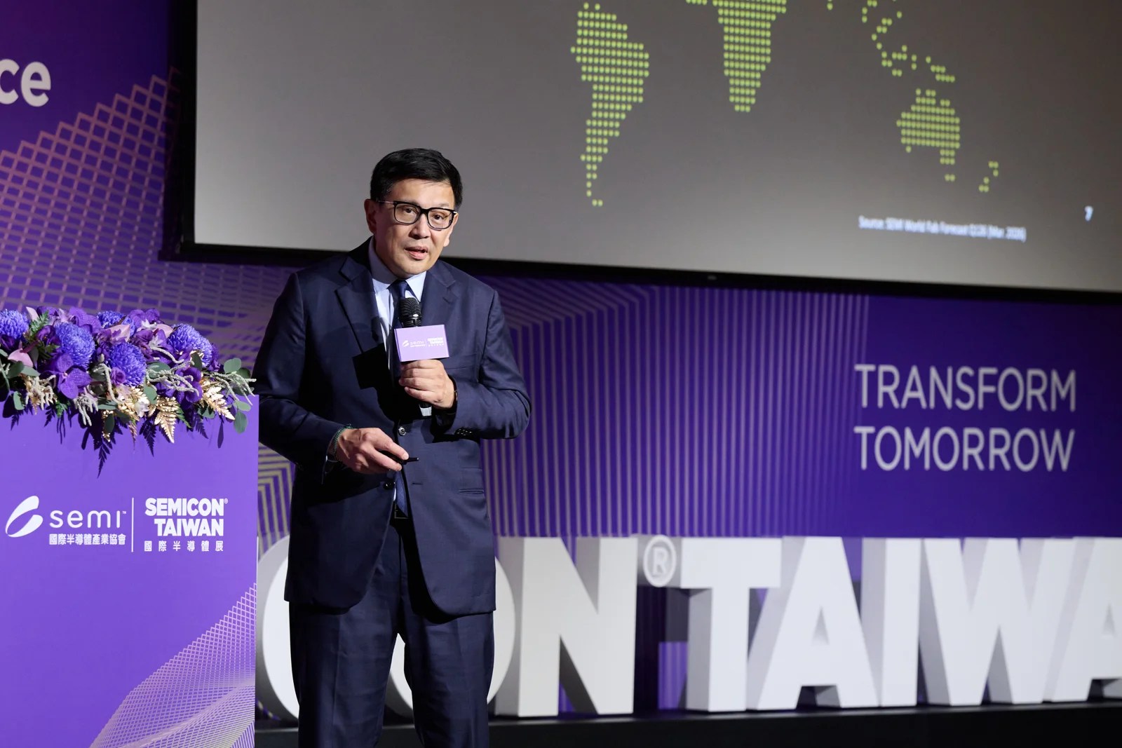 SEMICON Taiwan 2026 全球專區記者會現場