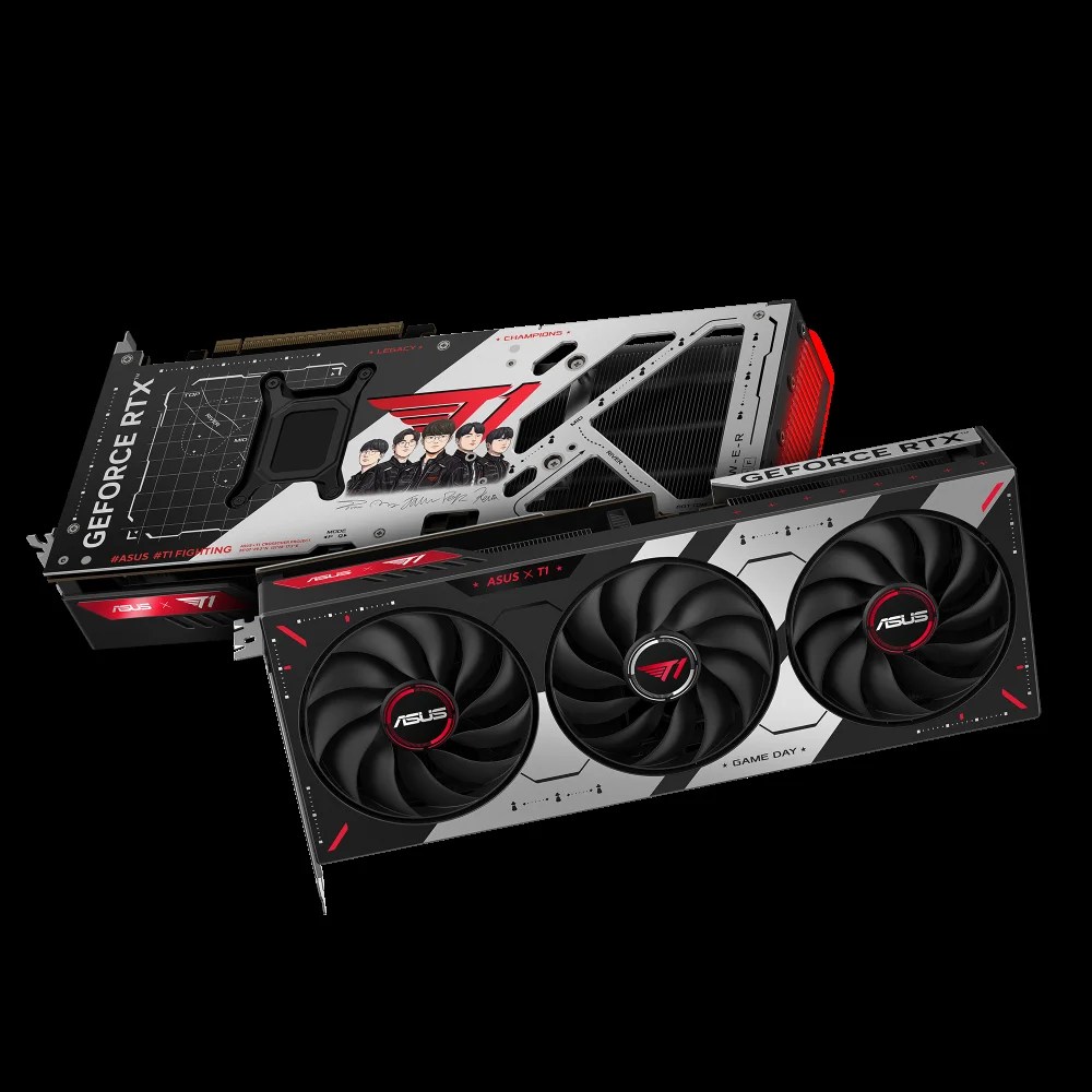 華碩 T1 GeForce RTX 5070 顯示卡細節