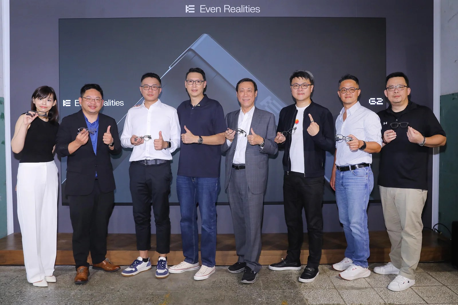 Even G2 AI 智慧眼鏡鏡框與顏色選項