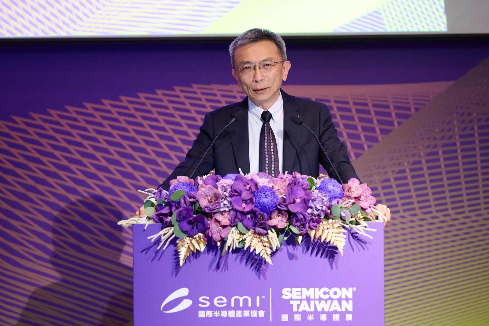SEMI國際半導體產業協會舉辦AI時代半導體測試與量測產業洞察暨倡議記者會現場照片。