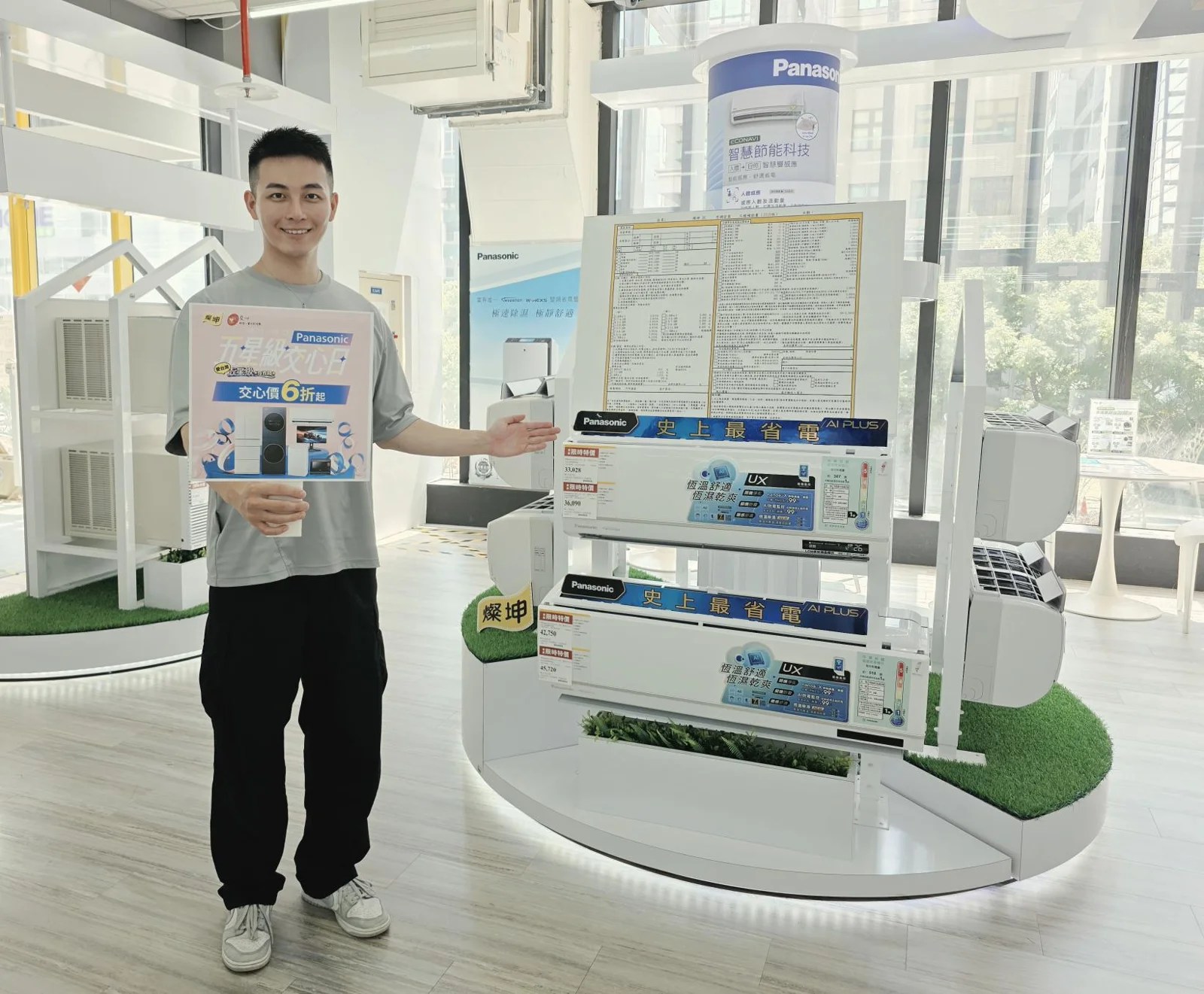 Panasonic多款智慧節能冰箱與洗衣機於燦坤交心日推出限時優惠價格