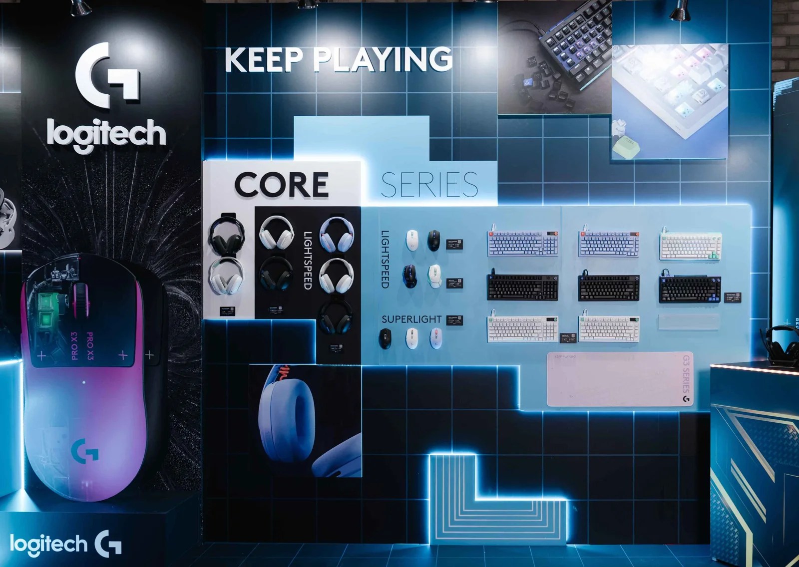 Logitech G 結合 WirForce 線下活動讓玩家搶先體驗新品與賽車模擬設備