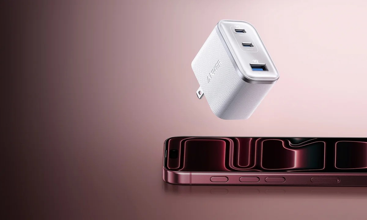 Anker A121A 70W 氮化鎵充電器特寫