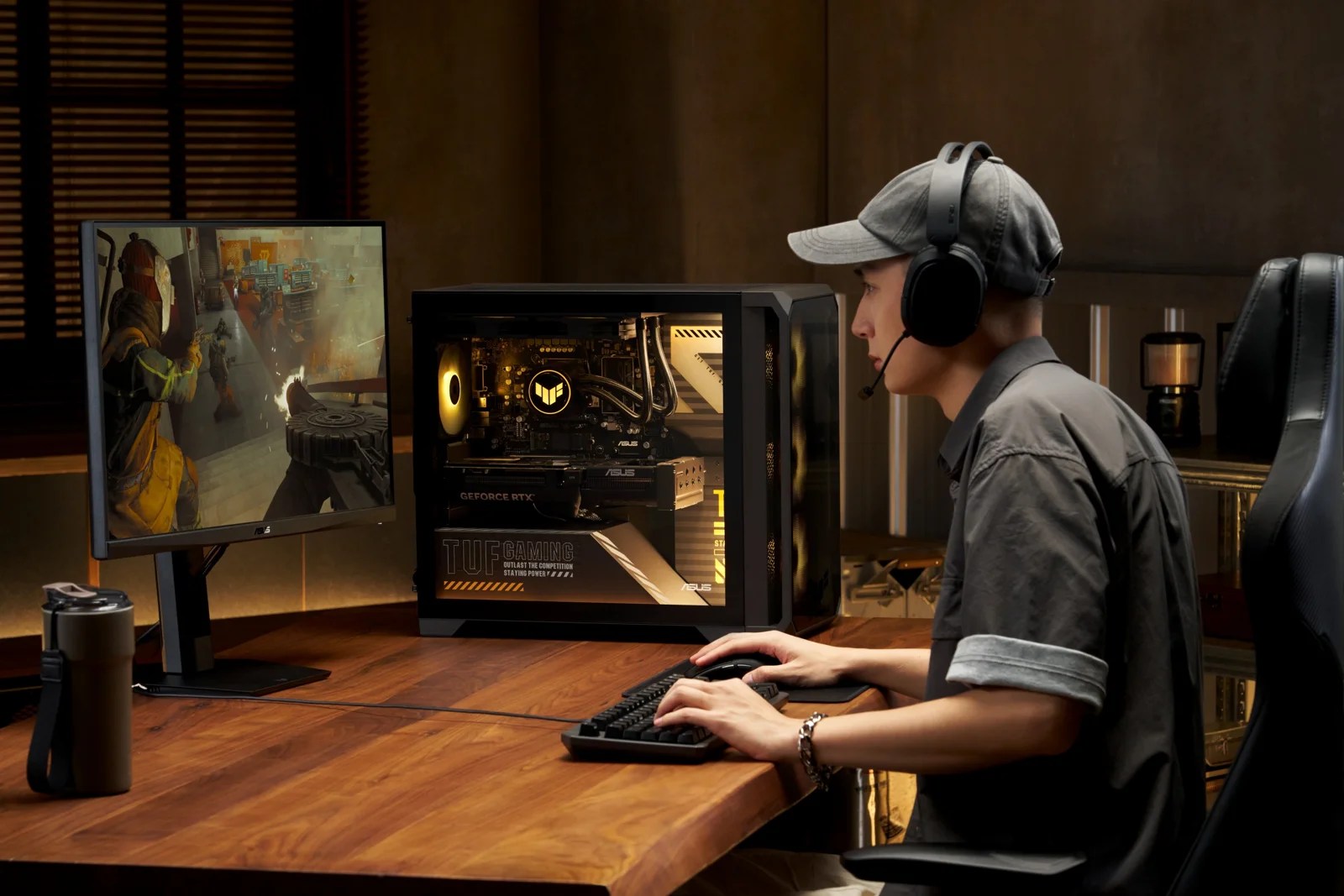 華碩 TUF Gaming T700 電競桌機 內部散熱系統