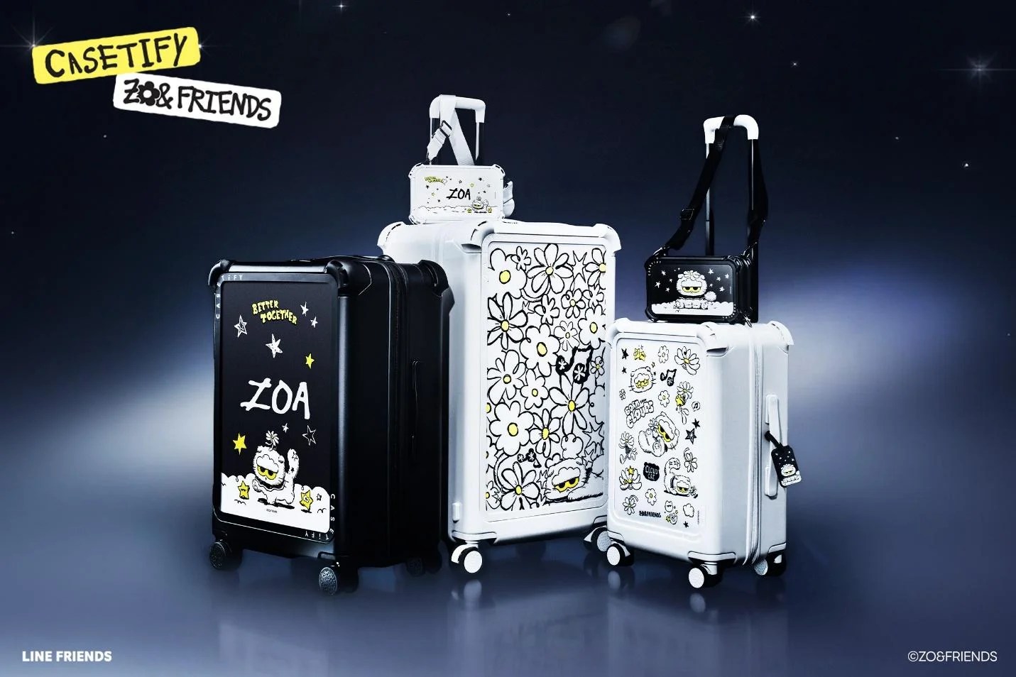 ZOA 絨毛手機殼與多款角色絨毛吊飾鑰匙圈實品展示