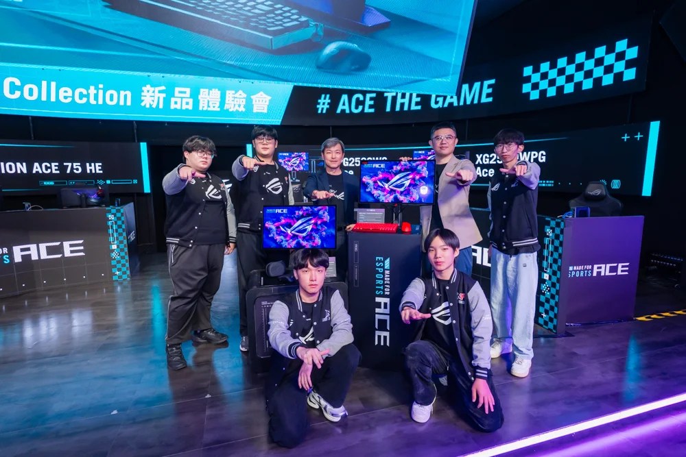 ROG Swift OLED PG259QWS Ace電競螢幕近距離特寫與支架設計