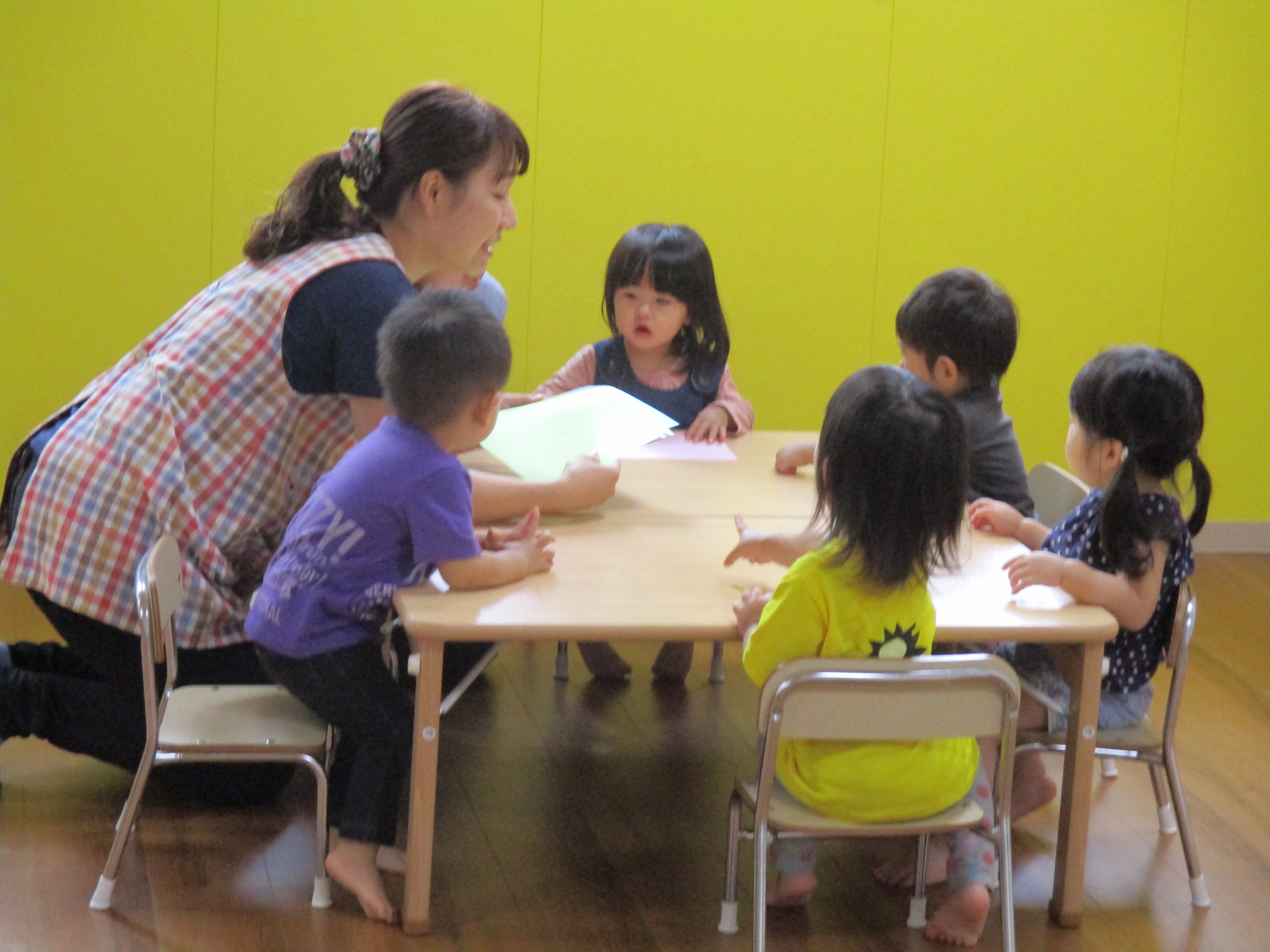 1歳児の体験保育