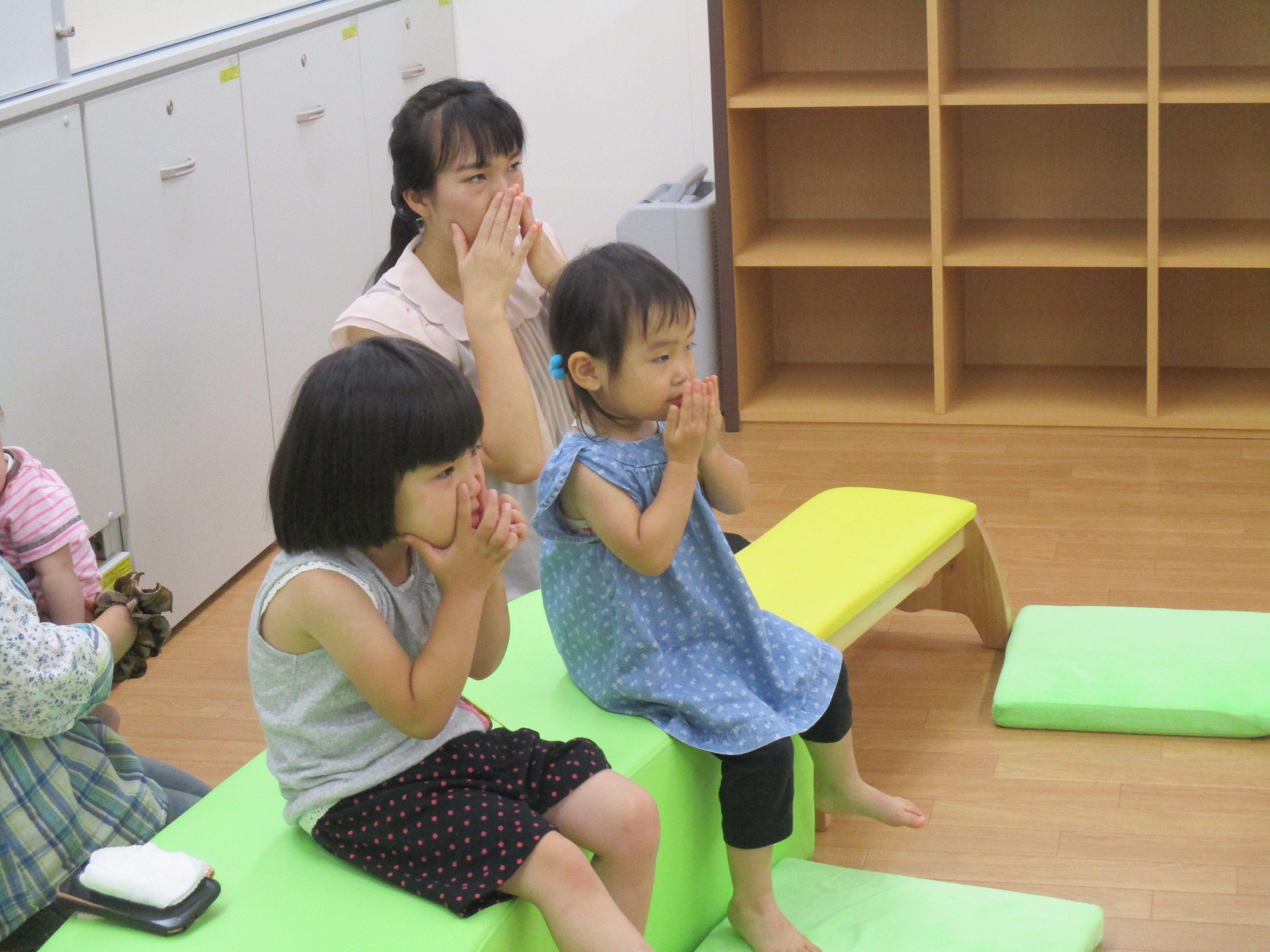 さかながはねて…おくち