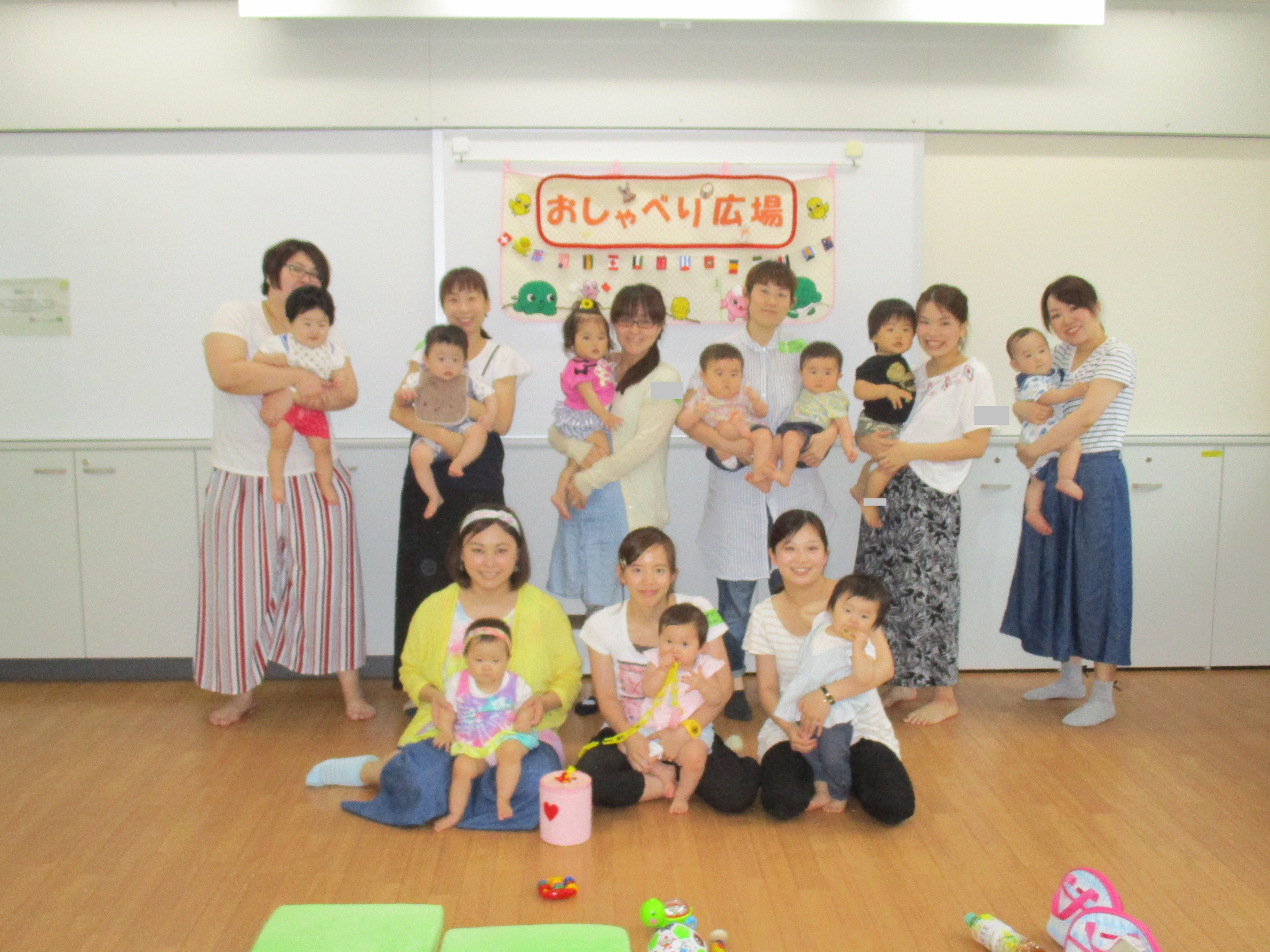 みんなでポーズ☆７月２８日