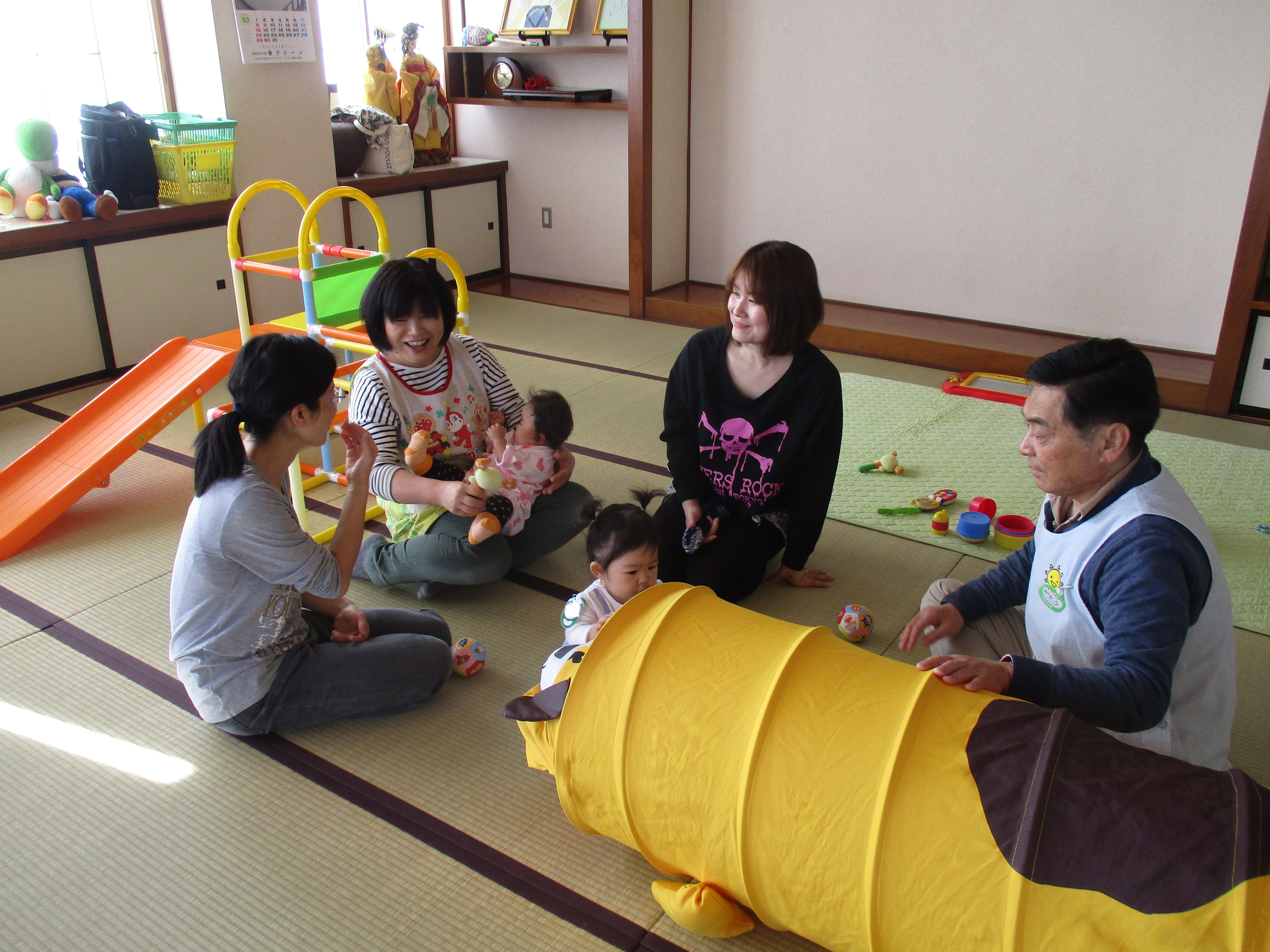 楽しくお話中♡