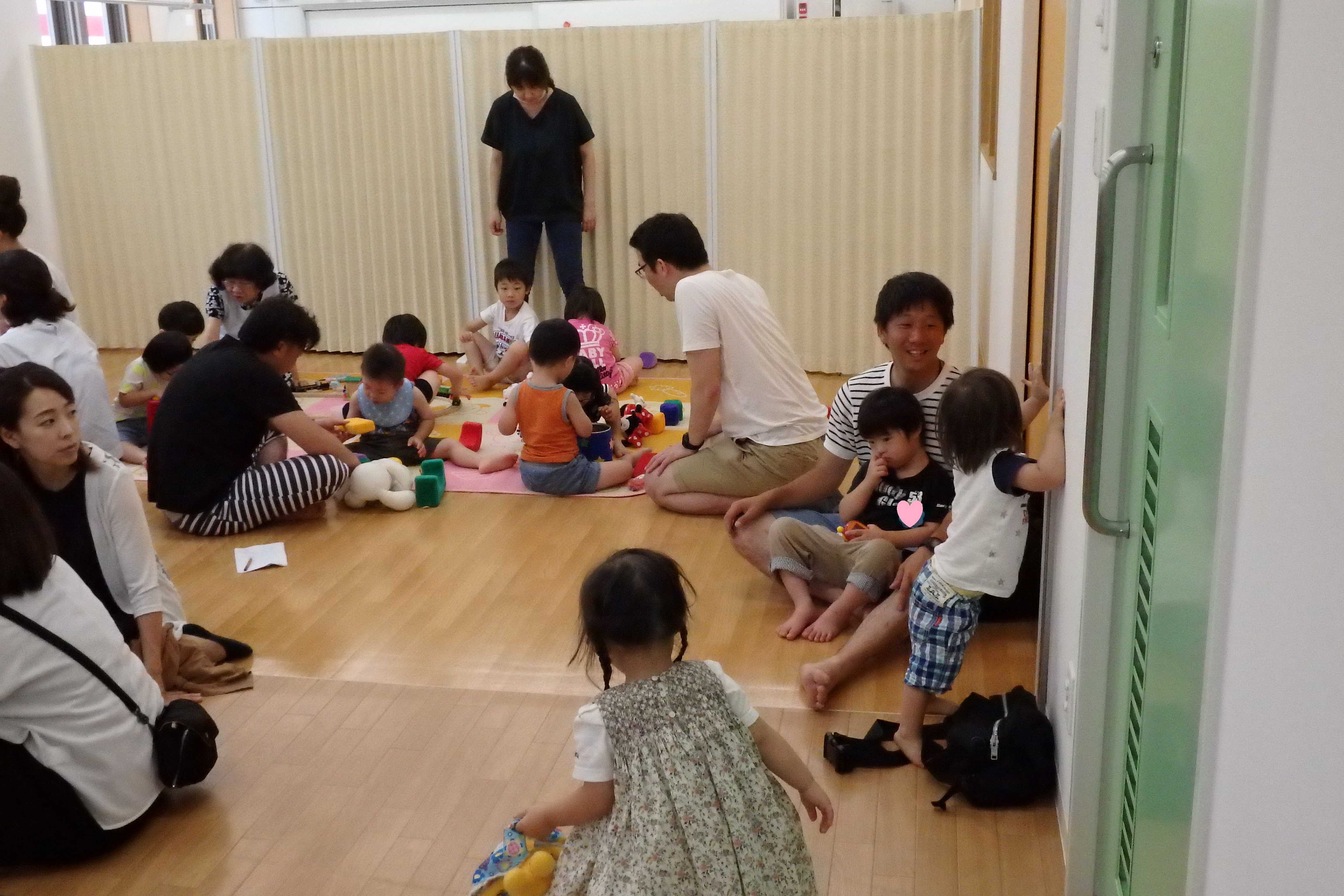 パパたちの参加も心強い！