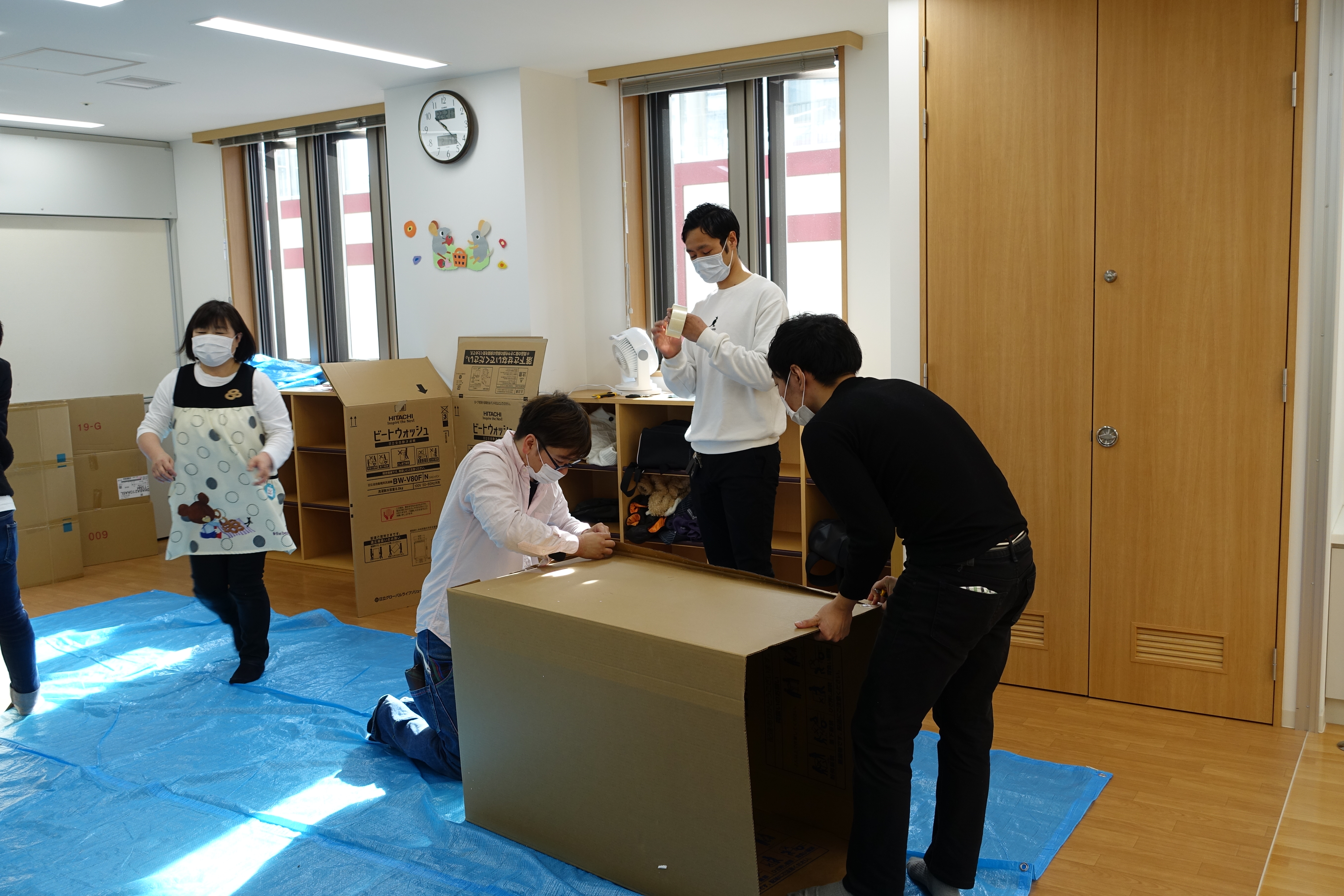 パパたち建設中