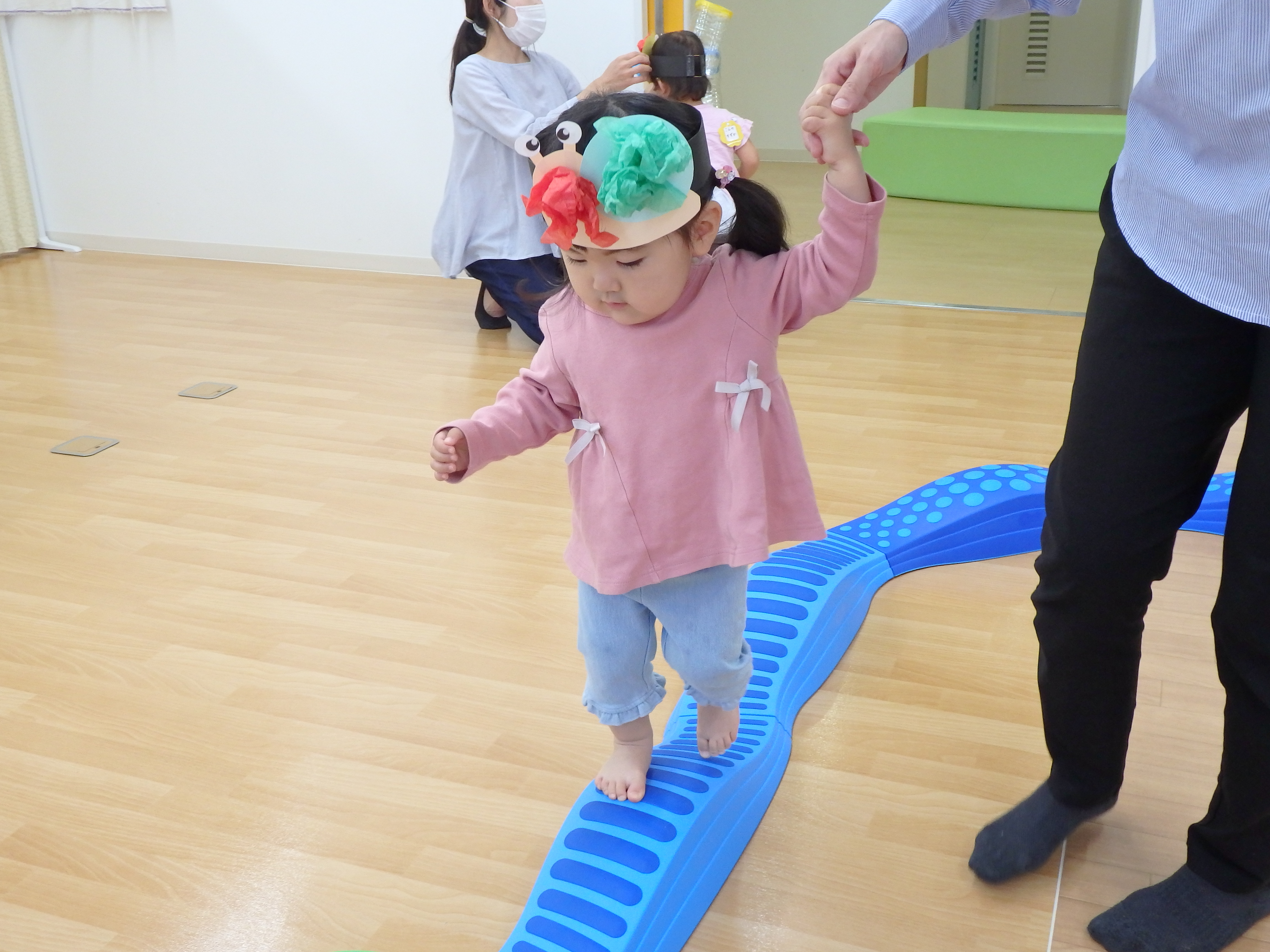 そーっと♪