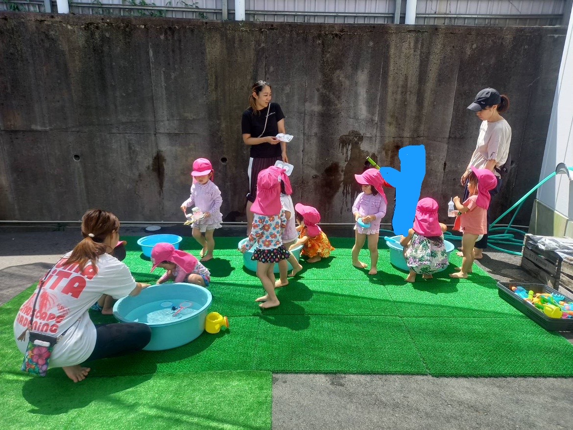 (親子園)合同水遊び✨