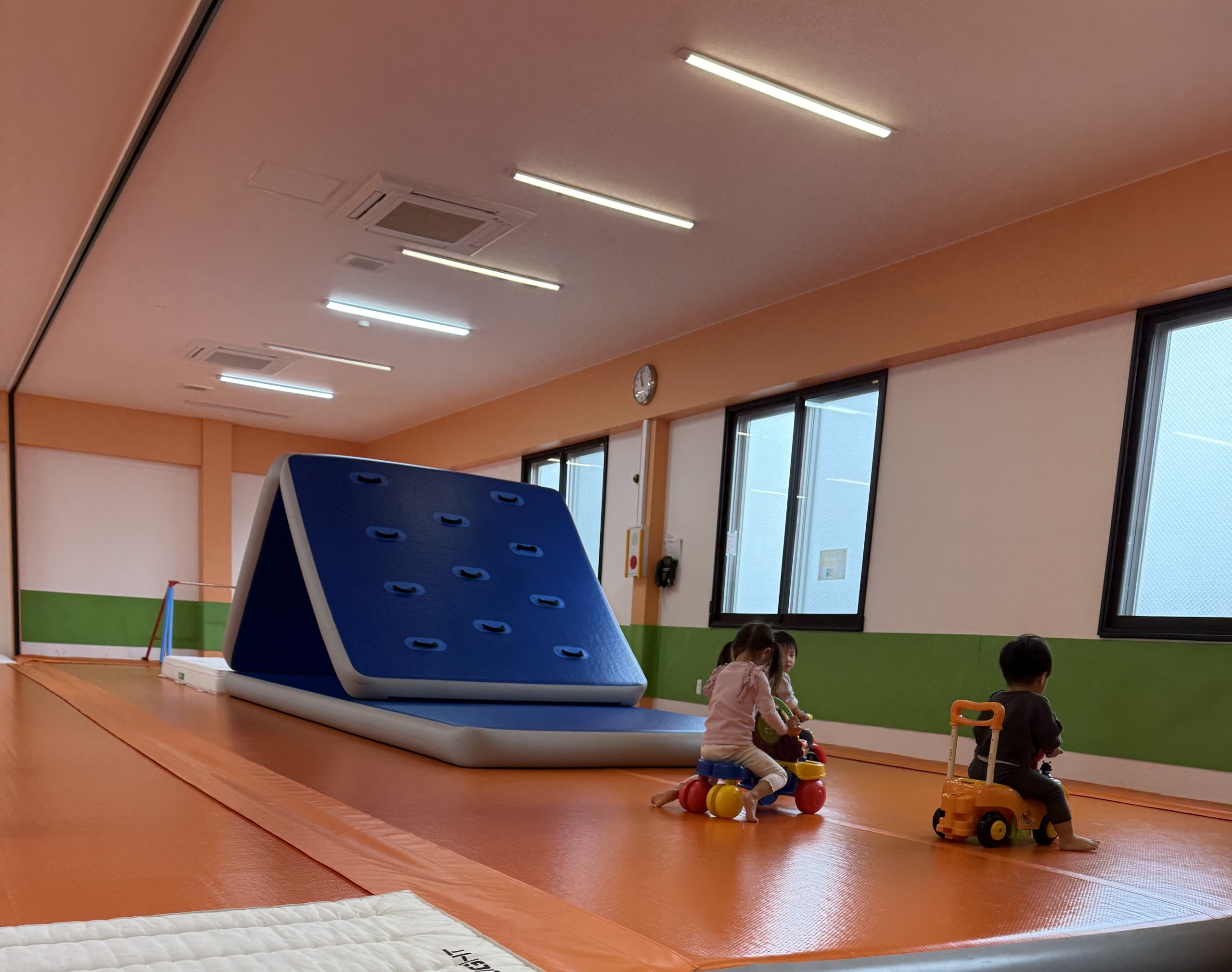 エアーマットで遊んだよ☺️✨
