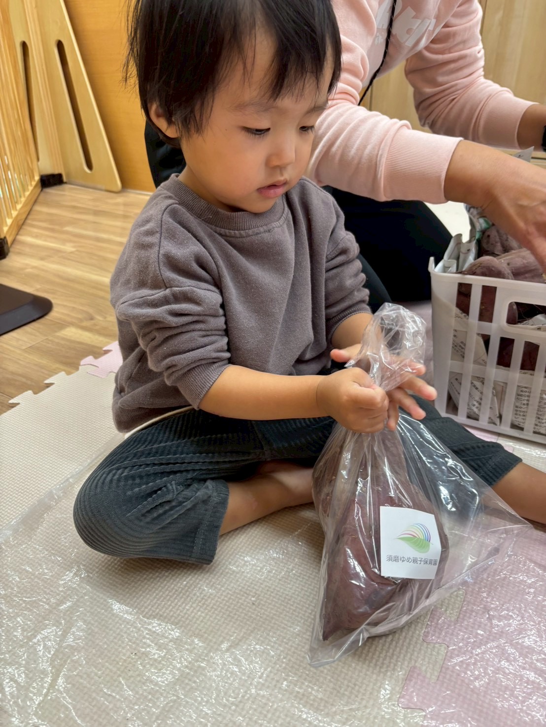 お芋販売の準備⭐︎