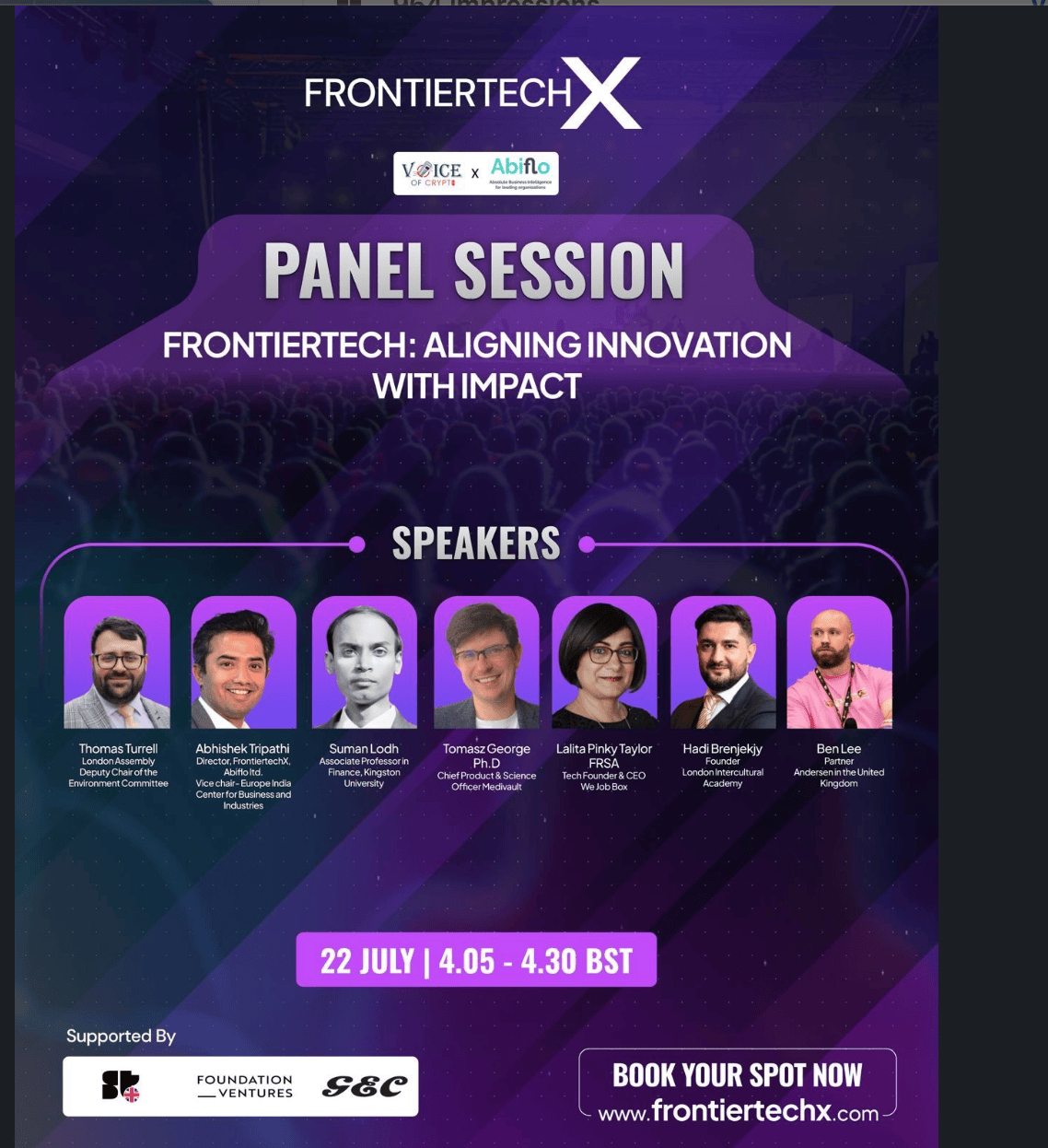 Invited speaking engagement featuring Dr Suman Lodh