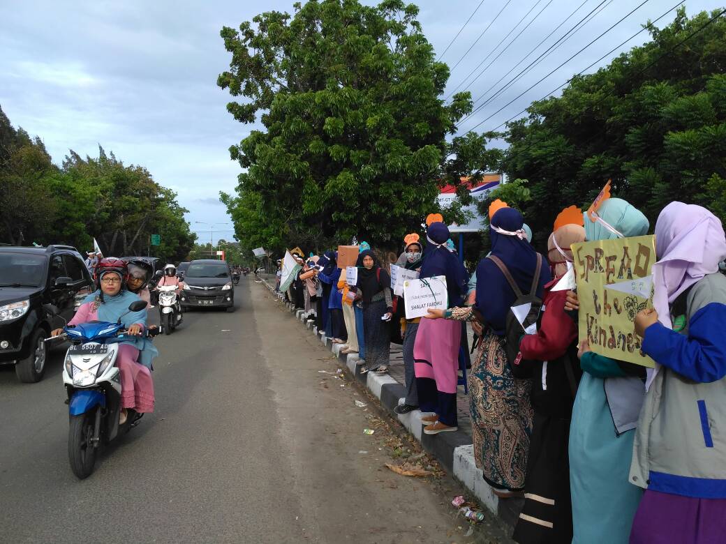 LDF Al-Mizan Gelar Freezmob di Sepanjang Gelanggang