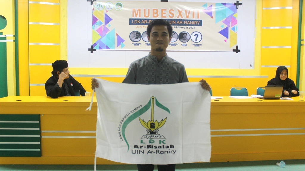 Wali Fansuri Pimpin LDK Ar-Risalah Periode 2018-2019
