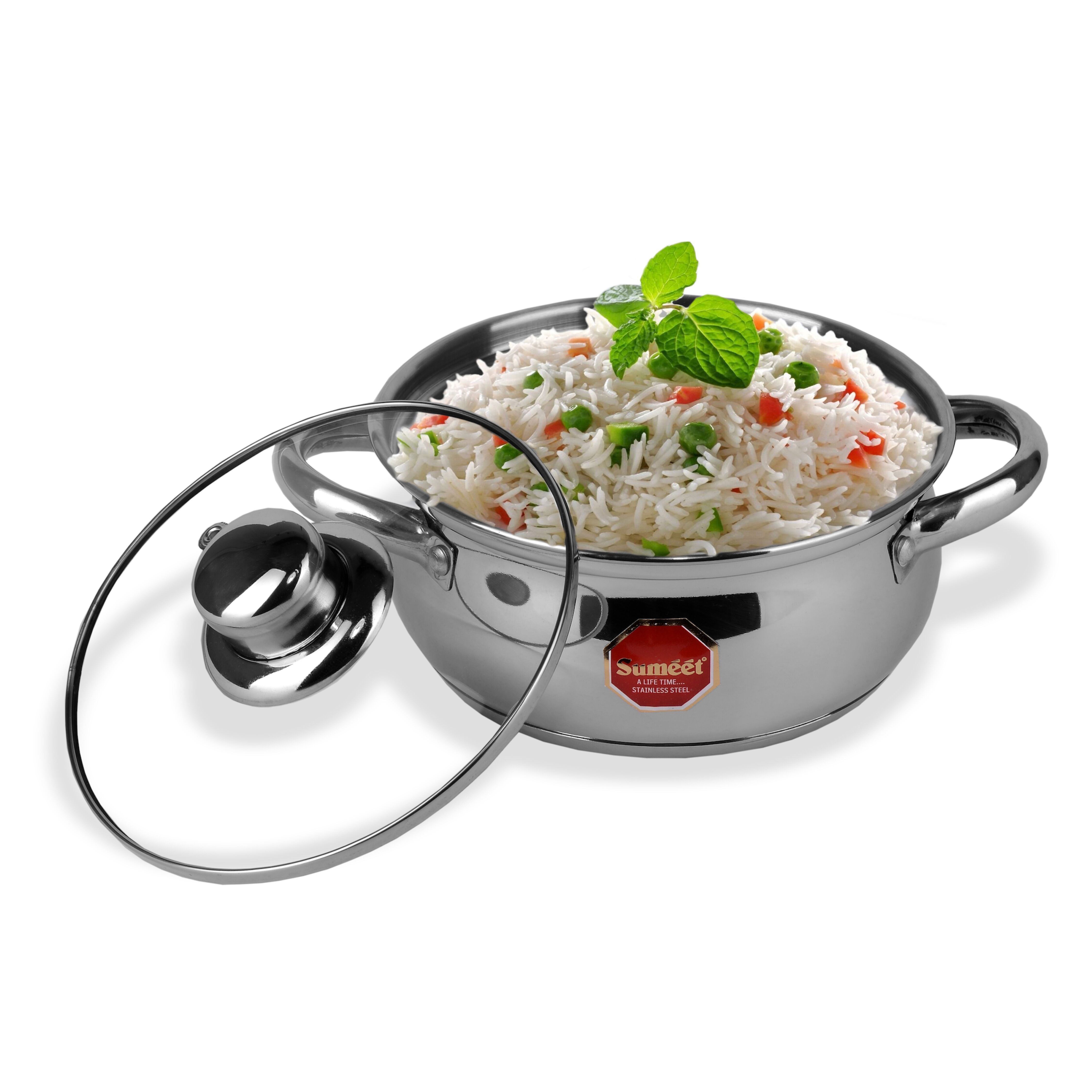 Sumeet Stainless Steel Induction Bottom Encapsulated Bottom