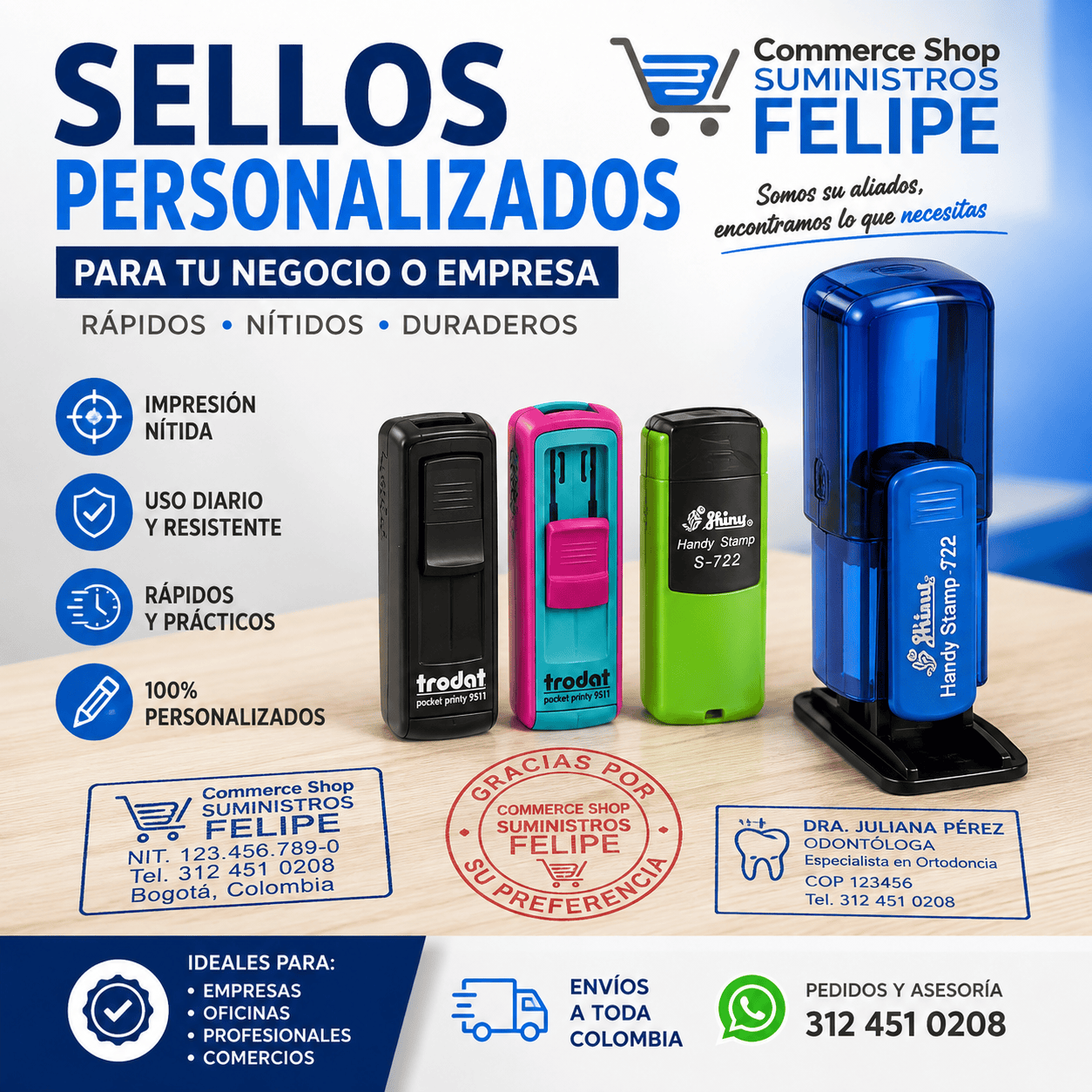 Sellos de bolsillo