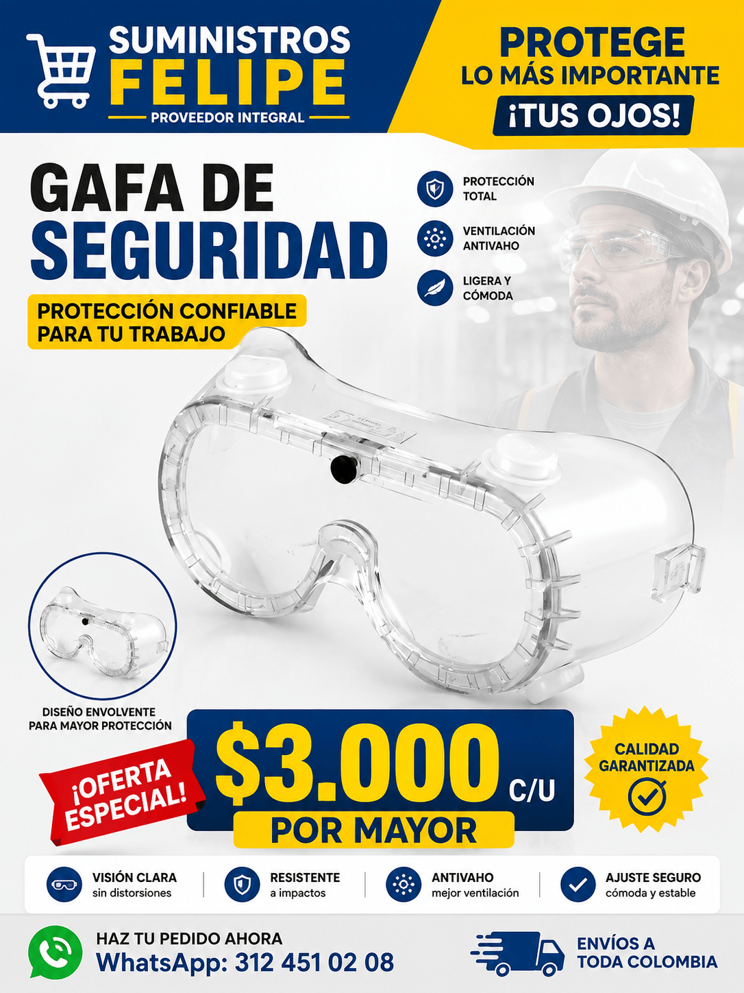 Gafa de seguridad